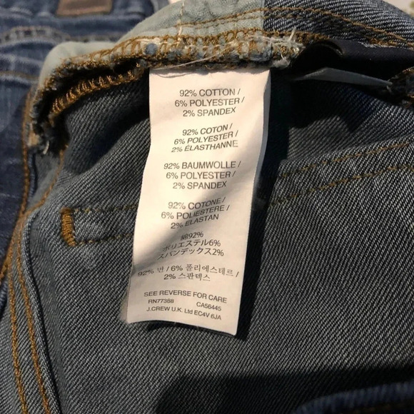 J. Crew Reid Skinny Jeans  Blue Size 27 - Picture 8 of 9